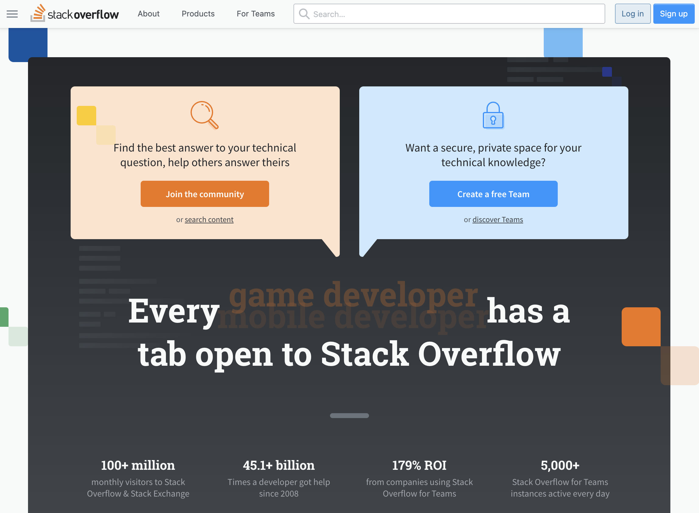 Stack Overflow para programadores